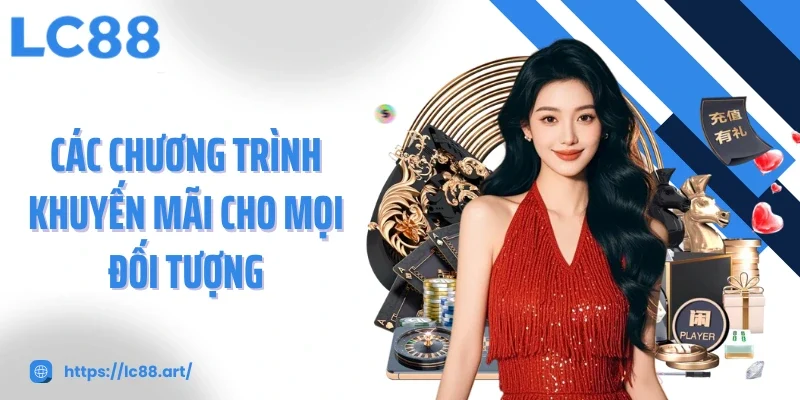 Các chương trình khuyến mãi cho mọi đối tượng